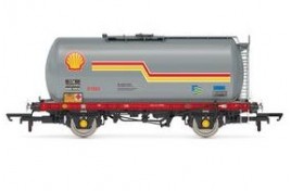 BR TTA Tanker Wagon - Shell 67004 - Era 8 OO Gauge 
